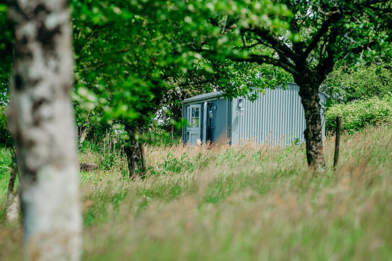 Blatchford Briar - Award Winning Private Shephards Huts With Their Own Secluded Hot Tubs Milton Abbot Bagian luar foto